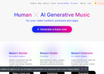 Mubert is a leading AI music generators tools