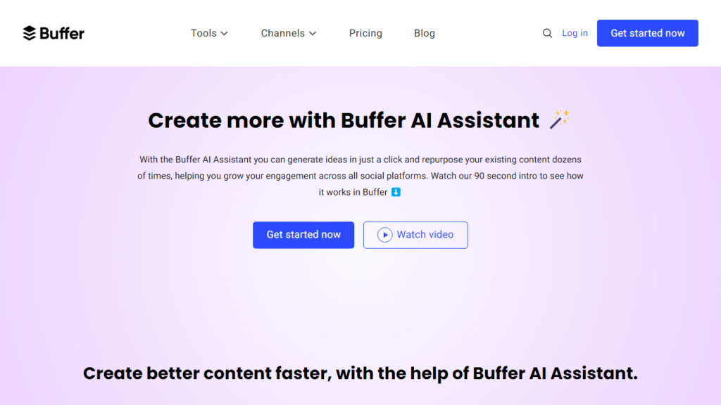 buffer_com from Best AI Social Media content creation tools
